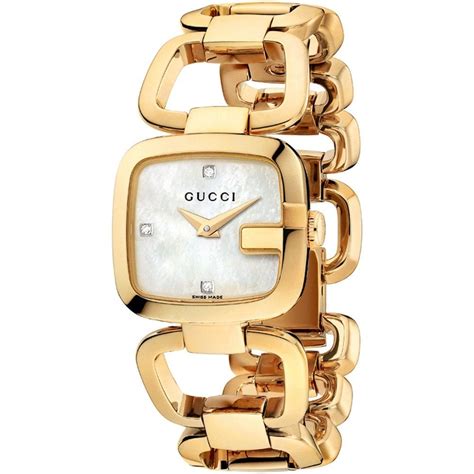 gucci link w diamonds|gucci diamond watch ladies.